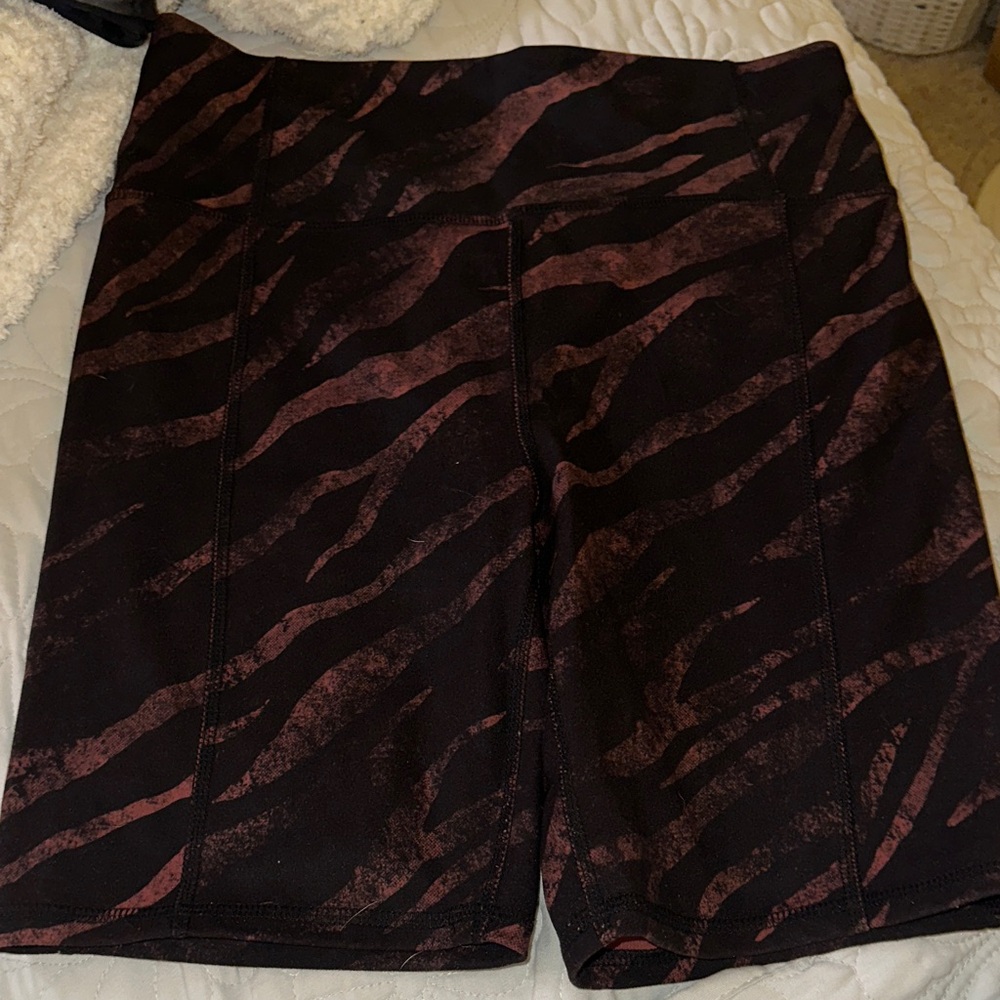 Jessica Simpson Black and Red Shorts